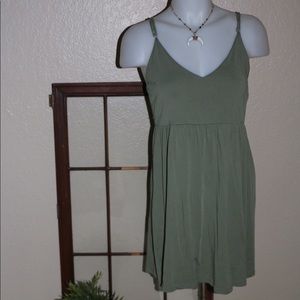 Light green dress